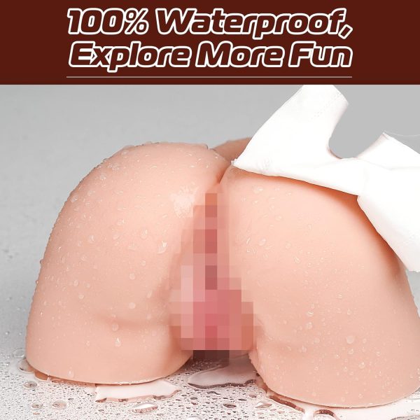 BIG SHOCKED Pocket Pussy for Men - Men's Sex Toys Male Masturbators Realistic Adult Toys Sex Doll Stroker 3D Lifelike Soft Butt with Vagina Anal Sex Pleasure Skin Color Adult Toy - Image 5