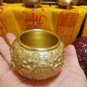 Taoist Pure Copper Ritual Purification Cup